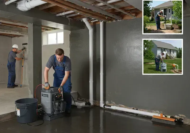 Basement Waterproofing and Flood Prevention process in Davison, MI